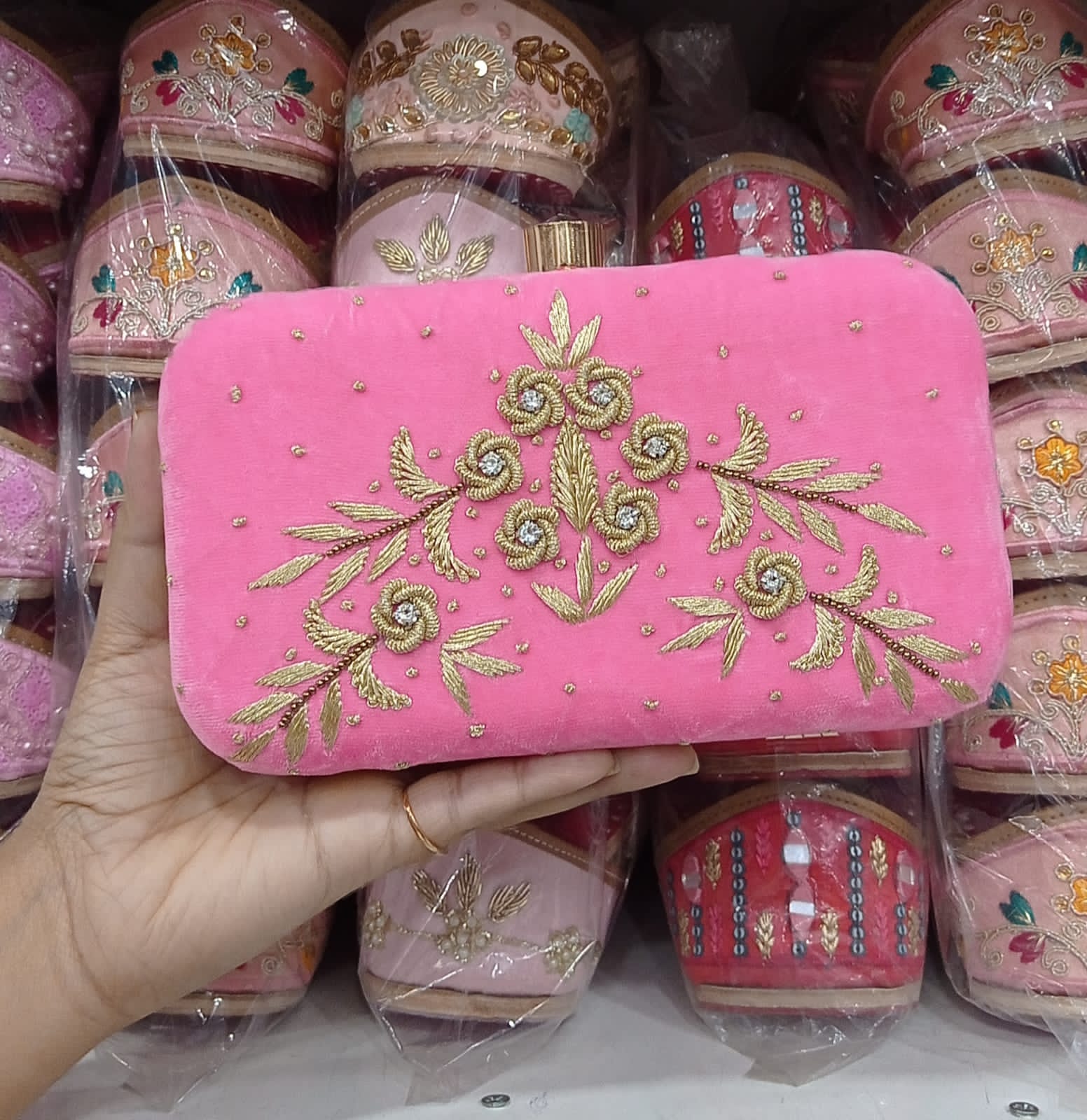 Women Embellished Clutch Fancy Stylish Collection